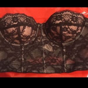 Black Lace Bralette 34B Forever 21